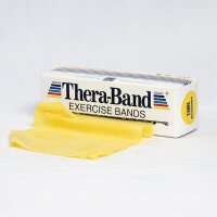 TheraBand 12,8 cm x 5,5 m, leicht - gelb