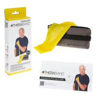 TheraBand 2,5 m, gelb/leicht, inkl. Türanker-Tasche...