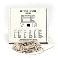 TheraBand Tubing 30,5 m, extra dünn - beige