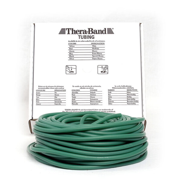 TheraBand Tubing 30,5 m, stark - grün