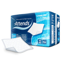 Attends Cover-Dri Plus 40 x 60 cm Krankenunterlagen (6 x...