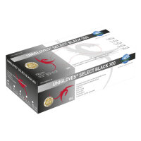 Select Black 300 U.-Handschuhe Gr. XL, Latex unsteril...