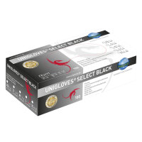 Select Black U.-Handschuhe Gr. XL Latex unsteril...