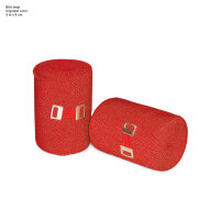 Urgolast color Kompressionsbinden | 6 cm x 5 m | rot | 10...