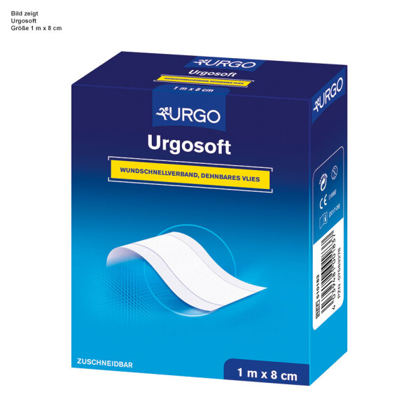 Urgosoft Wundschnellverband, 5 m x 8 cm, weiß
