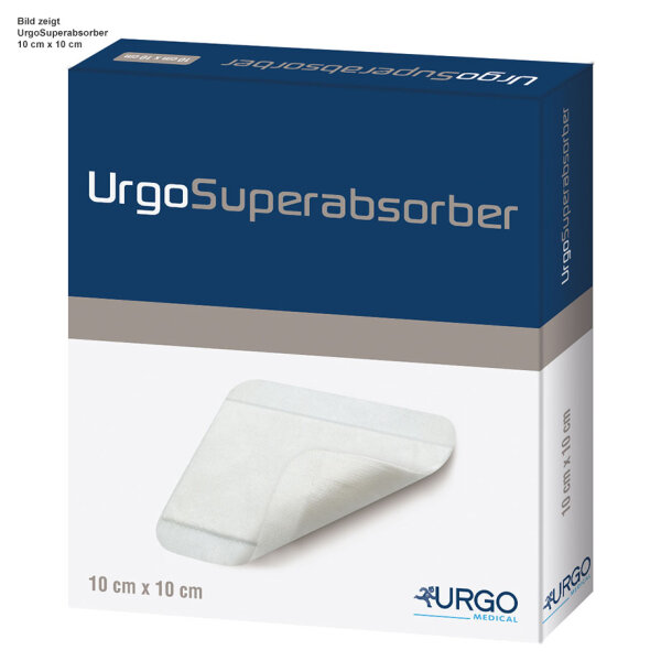UrgoSuperabsorber Wundauflagen, steril, 20 x 20 cm (50 Stck.)