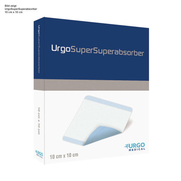UrgoSuperSuperabsorber Wundauflagen, steril, 20 x 20 cm (25 Stck.)