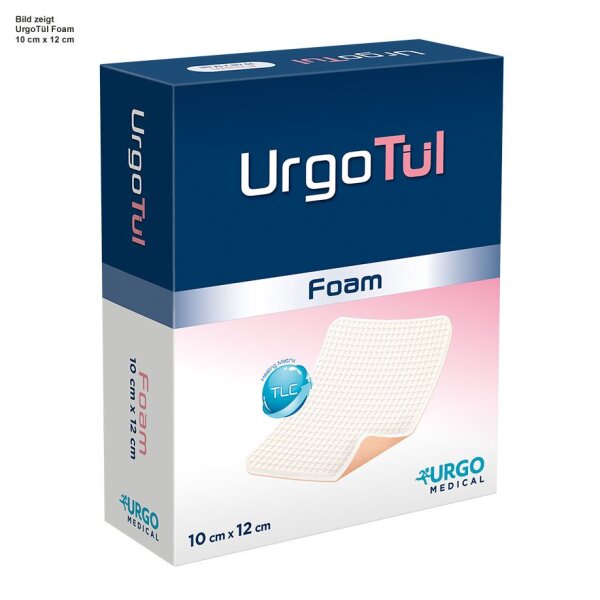 UrgoTül Foam Schaumstoffwundverband 10 x 12 cm (20 Stck.)