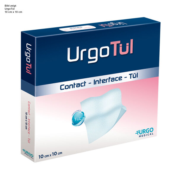 Urgotül Wundgaze | 5 x 5 cm | 120 Stück im Spender