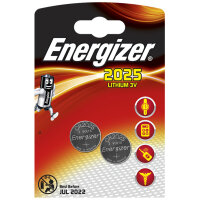 Energizer Batterie Typ CR2025, 3 V (2er-Pack)