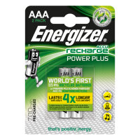 Energizer NiMH Akkumulatoren Power Plus Micro AAA HR03...