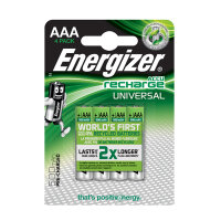 Energizer NiMH Akkumulatoren Universal Micro AAA HR03 1,2...
