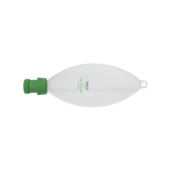 Atembeutel aus Silikon mit 22 mm Muffe 1500 ml, Standard