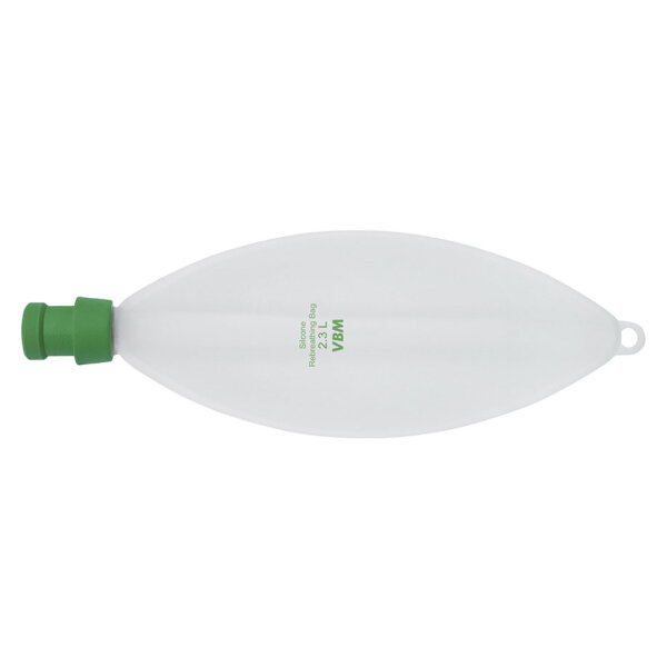 Atembeutel aus Silikon mit 22 mm Muffe 2300 ml, Standard