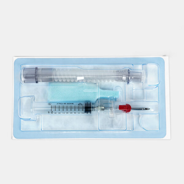Einmal-Koniotomie Besteck Quicktrach I für Erwachsene 4 mm I.D., steril in Blisterverpackung