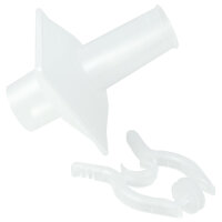 ECO-BVF PFT-Set mit ovalem Mundstück, Beisskante und...