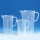 Messbecher, PP, erhabene Skala, 500 ml