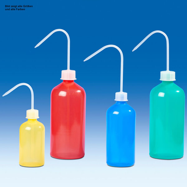 Spritzflasche gelb, PE-LD/PP, 250 ml
