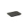 Instrumententablett 190 x 150 x 17 mm, flach, schwarz
