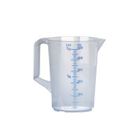 Messkanne 500 ml, opak transparent