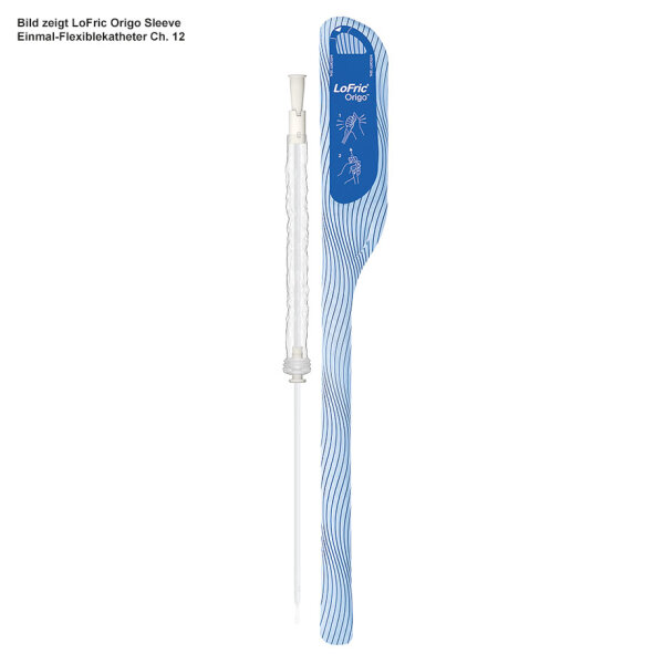 LoFric Origo Sleeve E.-Flexiblekatheter Ch. 14, 40 cm, steril (30 Stck.) (männlich)