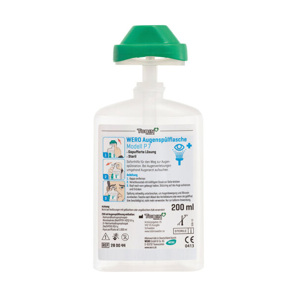 wero-Augenspülflasche Modell P7 steril 200 ml