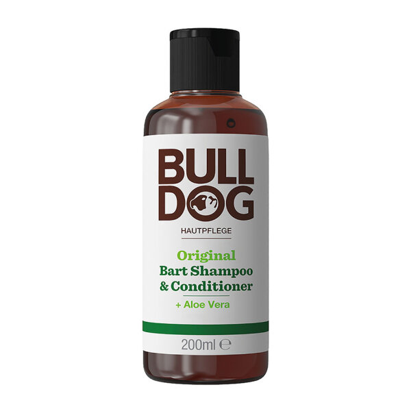 BULLDOG Original Bartshampoo & Conditioner 200 ml BULLDOG 200 ml Karton = 4 Fl.