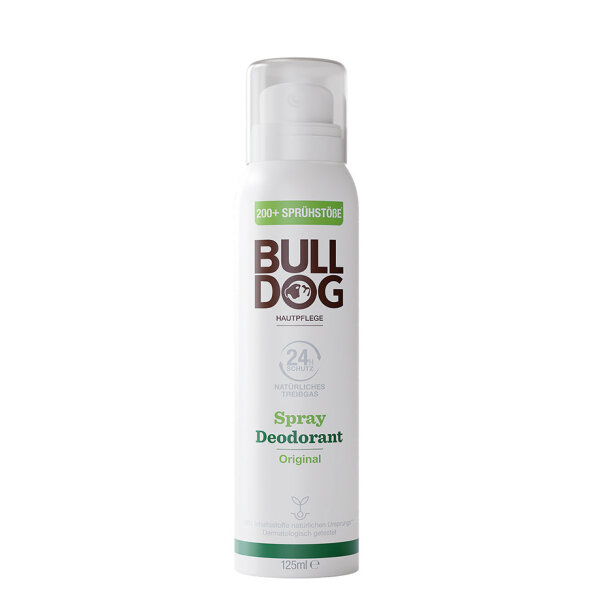 BULLDOG Original Deodorant 125 ml  Karton = 6 Dosen
