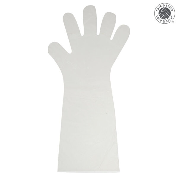 wiroBEND PE-Handschuhe Standardgröße, ca. 53 cm lang (50 Stck.)