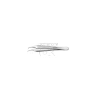 anat. Pinzette nach ADSON, abgewinkelt, gerieft, 12 cm