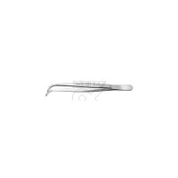 anat. Pinzette, schmale Form, gebogen 13,0 cm