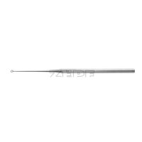 Buck Ohrkürette, gebogen, stumpf, Fig. 2 Ø 3 mm