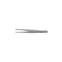 chir. Pinzette, gerade, 2 x 3 Zähne, 14,5 cm