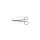 chir. Schere, gebogen, spitz/spitz, 13 cm