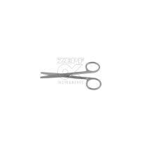 chir. Schere, gerade, stumpf/stumpf, 16,5 cm