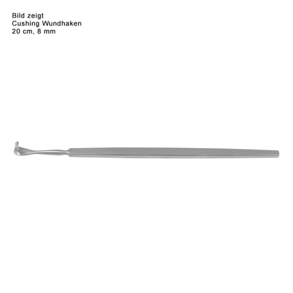 Cushing Wundhaken 20 cm, 8 mm