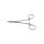 Halsted Mosquito Arterienklemme, 1 x 2 Zähne, gebogen, gerieft, 12,5 cm