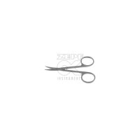 Iris Schere gebogen, spitz/spitz 11,5 cm