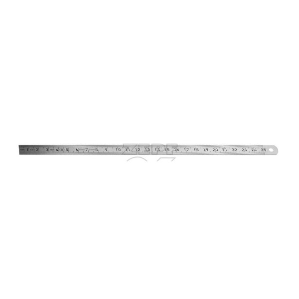 Messstab mit Millimeter-Einteilung, 15 cm, nicht kalibriert