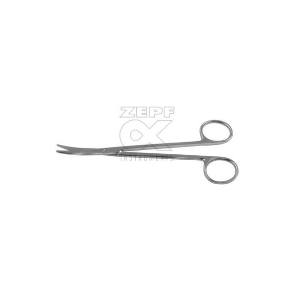 METZENBAUM fino Präparierschere, gebogen, stumpf/stumpf, 18 cm