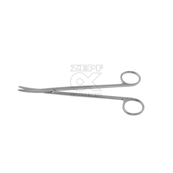 METZENBAUM Präparierschere, gebogen, stumpf/stumpf, 28,5 cm