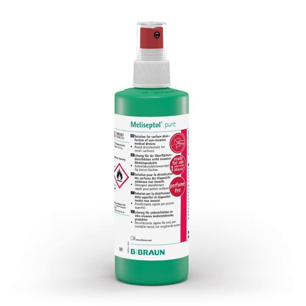 Meliseptol pure 250 ml Sprühflasche Flächenschnelldesinfektion