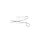 PEAN Arterienklemme grazil, gerade, gerieft, 14 cm