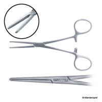 ROCHESTER PEAN Arterienklemme, gerade, gerieft, 16 cm