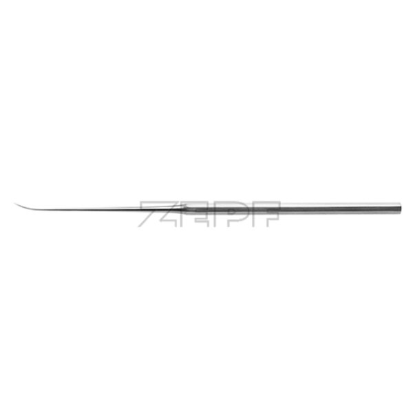 Rosen Nadel gebogen spitz 15,5 cm