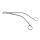 Schubert Biopsie Zange, gebogen, 26 cm