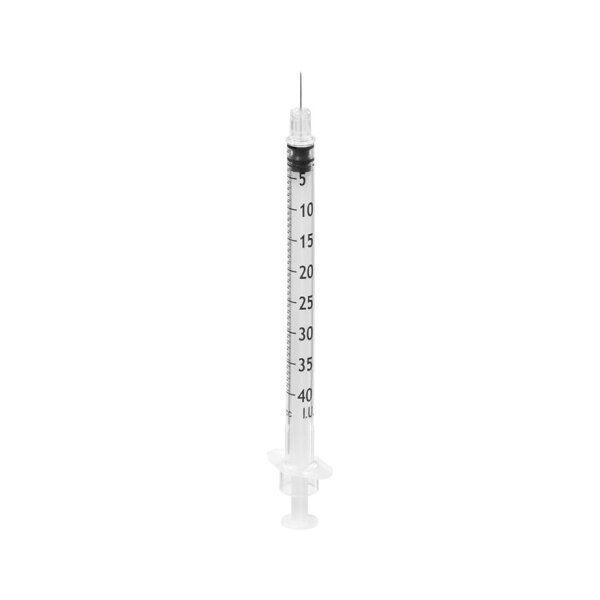 Omnican 40 Insulinspritzen 1 ml, U-40 (100 x 1 Stck.) mit integrierter Kanüle 0,30 x 8 mm