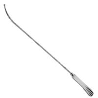 Sims Uterus-Sonde graduiert, biegsam, 32 cm