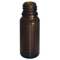 Tropfflasche 30 ml, Braunglas, mit Gewinde DIN 18, ohne...