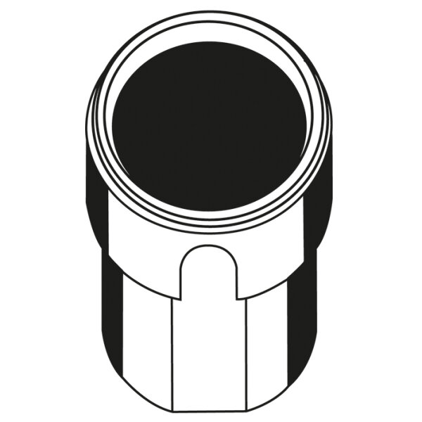 Leichtmetall-Nutgehänge für max. 1 x 290 ml, passend in Rotor 1754